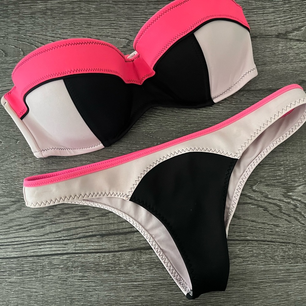 Victorias Secret color block Bikini